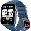 Blackview Smartwatch Uomo Donna, Effettua e Rispondi alle Chiamate,1,91'' Orologio Intelligente 100+ Modalità Sportive/Sonno/Cardiofrequenzimetro/SpO2/ Torcia per Android IOS