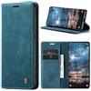 Phernykas Cover per Samsung Galaxy S25 Edge Libro Pelle Portafoglio, [Porta Carte] [Magnetica] Premium PU Flip Wallet Custodia Cellulare Protection per Samsung S25 Edge Leather Case, Blu-verde