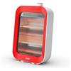 Olimpia Splendid, Quarzia Slim R, Stufa infrarossi con lampade al quarzo, Potenza fino a 800W, Riscaldamento istantaneo e uniforme, interruttore antiribaltamento, Design slim con pratica maniglia