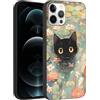 Stradvnaly Aesthetic Custodia per Samsung Galaxy A20e 5.8'', Phone Case Anime Gatto Loto AI Art Motivo Manga Antiurto Protezione Cover Flessibile TPU Silicone Case Bumper per Ragazzo Ragazza Donna