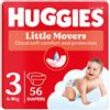 Huggies Pannolini LITTLE MOVERS unisex grande t 3 56pz - HUGGIES