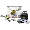 Amewi AFX-135 Alpine Air Ambulance Elicottero 4 canali 6G RTF, giallo neon blu RC telecomandato