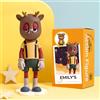 VEELU Action Figure Personalizzato, Personaggio Dei Cartoni Animati 3D Personalizzato Dalla Tua Foto, Bobble Heads, Decorazioni Casa Regali Personalizzati Anniversario Compleanno Natale per Lui Lei