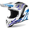 Airoh Casco da motocross Airoh Aviator Ace 2 Ground blu lucido, M