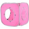 BUYTER Tenda per gatti giocattolo pieghevole con cuciture per gatti tunnel quadrato giocattolo pop-up cubo per gatti pieghevole letto per gatti