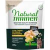 Generico Natural Trainer Selected Quality Nutrition Adult Gatto, alimento secco per gatti adulti sterilizzati di tutte le taglie, senza cereali, gusto POLLO | 2 confezioni da 300 grammi l'una.