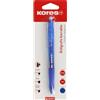 Kores | Penna cancellabile blu BG5 | Inchiostro gel | Punta 0,7 mm | Retrattile | Grip ergonomico | Non macchia, nessun danno carta | Non lascia residui di gomma | Perfetto materiale scolastico e da