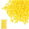 PATIKIL Perline di Schiuma, 7-9mm Palline di Schiuma, Mini Palline Polistirolo per DIY Forniture per Artigianato Decorazione Matrimonio Fai da Te Arte, Giallo