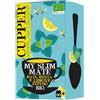 CUPPER Infuso Biologico con Matè, Menta e Limone, My Slim Mate, Filtri 100% Biodegradabili, Confezione da 20 Bustine