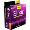 Elixir Strings Corde per chitarra acustica in bronzo 80/20 con tecnologia NANOWEB, leggere (.012-.053) - Confezione esclusiva Amazon da 4