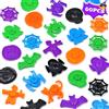 nicknack - 60PZ Fidget Spinners Halloween per Bambini, Fidget Giocattoli, Regalini Fine Festa, Pensierini per Bambini Dopo Festa, Gadget per Halloween, Bomboniere, Pignatta, Giocattoli, Regalini