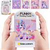 ATMWM Puzzle girevole 16 pezzi 3 4 5 6 anni bambini puzzle 4 in 1 puzzle girevole 3D giochi pazienti giocattolo educativo regalo per ragazzi ragazze (unicorni)