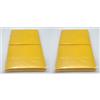docsmagic.de 2 x 100 Double Mat Yellow Card Sleeves Standard Size 66 x 91 - Giallo - Bustine - PKM MTG