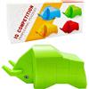 Steemjoey 3D Toro Puzzles, Set Regalo Rompicapo, Giochi Rompicapo Gioco Intelligenza Giocattoli Educativi Metal IQ Puzzle Regalo per Adulti Bambini Adolescenti
