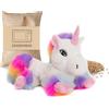 Habibi Plush Premium Unicorno, Rainbow, Cuscino termico removibile