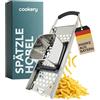 Cookery - Grattugia per spaetzle in Acciaio Inossidabile per Fare la Pasta Tedesca, Facile Produzione di Pasta Tradizionale Tirolese e gnocchetti (Macchina per spaetzle)