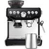 Sage - The Barista Express - Macchina da Caffè con Montalatte Manuale e Macinacaffè Integrato - Macinatura Automatica, Schiuma Personalizzata - Nero Sesamo