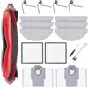 Heykewi Kit di accessori di ricambio per Roborock Q10 X5 / Q10 X5+ Accessori Aspirapolvere robot (17 Accessori)