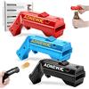 ADNEWX Apribottiglie Pistola, Strumento Bottiglie Birra Cap Gun 3 Pz | Stile Mecha Strumento Apribottiglie Divertente da Birra Pistola per Feste in Bar, per Uomo, Marito, Padre, Regali di Birra