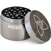 Astriva Grinder 63mm 4 Pezzi In Lega Di Zinco Con Design Albero - Macinaspezie 40 Denti Diamantati - Con Raschietto E Spazzola - 4