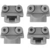 rudis-spareparts Supporto per tenda a pannello 146961 adatto per il vecchio sistema di tende Ikea VIDGA (4 pezzi)