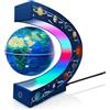 Poojaed Lampada da globo magnetica a levitazione con luci LED, gadget cool per ufficio, casa, scaffale, scrivania, decorazione, regalo cool per uomini, donna, padre, mariti (Globo 8,5 cm)