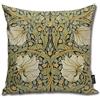 ZCHW Federa William Morris Art Nouveau Copricuscino Cotone Lino Coperte e Plaid Federa Fodere per Cuscini Divano di Casa Decorativo 45X45 CM