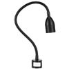 Garosa Lampada da Lavoro LED con Lente di Ingrandimento, 5W, Braccio Flessibile a Collo di Cigno, Base Magnetica, Alluminio, Luce Bianca, per Riparazioni e Saldatura