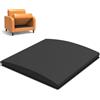 Fanxinzttc 1Pcs Cuscino di Sostegno del Divano Per Sedile Cedevole, 20 "x 20" ad Alta Densità Schiuma Divano Supporto per Sotto i Cuscini, Divano Cuscini di Ricambio Per Divano Componibile (Nero, 1 Pcs)