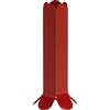 Hay - Portacandela Arcs - Rosso - Lega di zinco - Designer Muller Van Severen