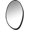 Serax - Specchio murale Miroirs acier - Nero - Acciaio termolaccato - Designer Marie Michielssen