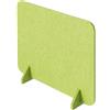 XIUCAI Migliora Il Tuo Spazio di Lavoro: Pannello Divisorio per Scrivania - Schermo per la Privacy Fonoassorbente e Facile da Installare per Ufficio e Casa,Verde,40 * 80cm