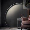 NHPJFDC Lampada da terra a LED dimmerabile, lampada da terra ad arco, lampada da terra ad arco per lettura con telecomando, lampada alta moderna, lampada per illuminazione ambientale per soggiorno, ufficio, c