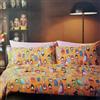Bassetti Set Lenzuola Una Piazza Cotone, Completo Letto Singolo composto da Lenzuolo Sopra + Sotto e Federa Dolly O1