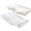 Generic Cuscino In Lattice Naturale Modello Doppia Onda - Lattice Forato Ultra Traspirante Riposo Naturale E Sano - Massimo Comfort Ergonomico Antibatterico