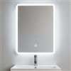 San Marco Specchio bagno rettangolare retroilluminato con led 70x50 cm