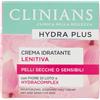 CLINIANS | Hydra Plus Crema Viso Idratante Lenitiva, Dermatologicamente Testato, Made in Italy, 50 ml