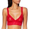 Hanky Panky 113 Reggiseno, Rojo, S Donna
