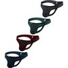 iKingsky Mens Stretch Strings Vita Bassa T-Back Uomini Biancheria Intima Tanga Sexy Mutande, Confezione da 4, M