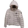 Blauer Piumino Invernale Imbottito,Bianco,con Zip e Tasche,Giubbino Corto per ragazze (IT, Età, 16 anni, Bianco)