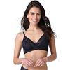 Lovable Reggiseno in Pizzo Senza Ferretto con Coppa Triangolare - Eleganza e Funzionalità - Bloom Lace Donna, Blu Scuro 34B - 3B