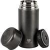 KARL HAUSMANN Thermos Alimenti Caldi - 1000 ml - Grigio Termos Porta Pranzo - Contenitore Termico per Alimenti Caldi - 12 ore Caldo - 12 ore Freddo - Thermos Caffè - Porta Vivande Termico