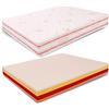 miasuite i sogni italiani Materasso Memory 4 Strati Matrimoniale Top Air Relaxa Misura 170x195 Alto 25 cm Rivestimento Aloe Vera