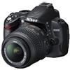 Nikon Reflex D3000 - Nero + Nikon Nikon 18-55mm f/3.5-5.6G AF-S VR DX f/3.5-5.6 - refurbished