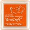 Tsukineko VersaCraft Ink Pad per Timbrare Navel Orange da 2,4 x 3,9 cm - A Base d'Acqua, Opaco, Archival e per Embossing