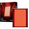 FAQ LED Panel - Lampada viso portatile con 256 LED multicolore ambra, blu, rosse & infrarossi per luminosità, relax, cura pelle & benessere lenitivo