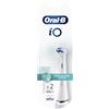 Oral-B iO Specialized Clean - Testina per spazzolino elettrico, ciuffi ad angolo preciso per una rimozione più profonda della placca per aree difficili da raggiungere, confezione da 2, colore: bianco
