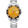 JDM Military Orologio Analogico Uomo con Cinturino in Acciaio Inossidabile JDM-WG020-02