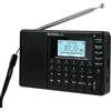 Retekess V115P Radio FM Portatile, Radio Portatile Digitale, AM/FM/SW/LW/WB, Batteria Ricaricabile da 1800 mAh, TF/AUX, Registrazione, Llluminazione, Timer di Spegnimento, per Esterni, Casa