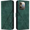 Generic Custodia per Oppo A5 Pro 4G/5G Flip Cover Caso Libro in PU Pelle Portafoglio Custodia Card Slot Supporto Chiusura Magnetica Cover per Oppo A5 Pro 4G/5G, verde
